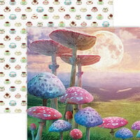 Reminisce - Welcome To Wonderland Collection - 12 x 12 Double Sided Paper - Dream Landscape