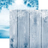 Reminisce - Winter Wonderland Collection - 12 x 12 Double Sided Paper - Winter Stars