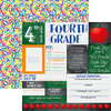 Reminisce - You've Been Schooled Collection - 12 x 12 Double Sided Paper - 4th Grade