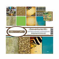 Reminisce - Zooventures Collection - 12 x 12 Collection Kit