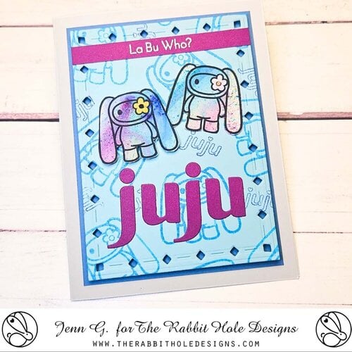 The Rabbit Hole Designs - Clear Photopolymer Stamps - La Bu Who