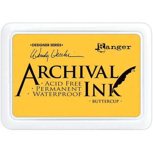 Ranger Ink - Wendy Vecchi - Archival Ink Pads - Buttercup