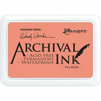 Ranger Ink - Wendy Vecchi - Archival Ink Pads - Tea Rose