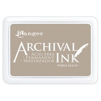 Waterproof Jet Black Archival Ink for Stamp Watercolor Swatch Cards (Select  Option Ink Pad, Refill Re-inker OR Bundle)