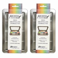 Ranger Ink - Mini Archival Ink Storage Tin - 2 Pack