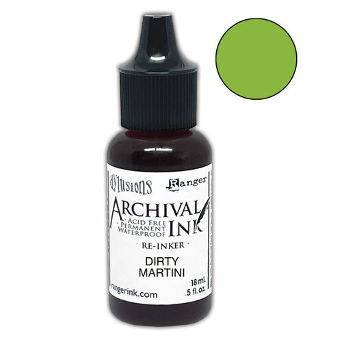 Ranger Ink - Dylusions - Archival Ink Reinker - Dirty Martini