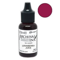 image of Ranger Ink - Dylusions - Archival Ink Reinker - Cranberry Juice