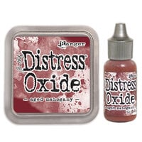 Ranger Ink - Tim Holtz - Distress Oxides Ink Pad and Reinker - Aged Mahogany