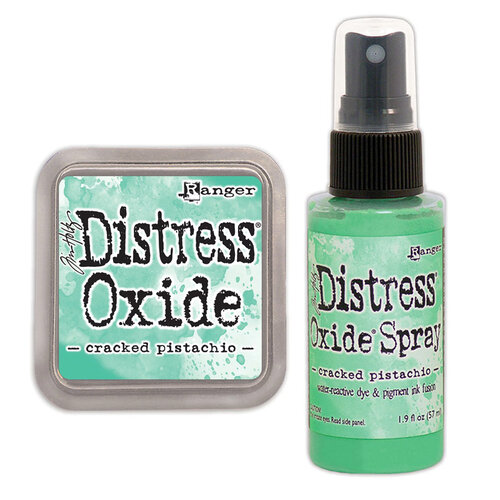 Ranger Ink - Tim Holtz - Distress Oxides Ink Pad and Spray - Cracked Pistachio