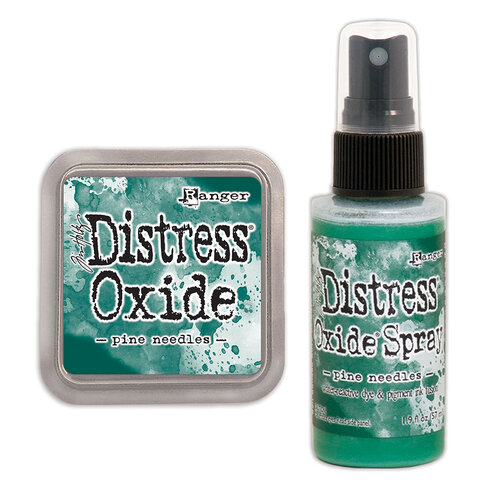 Ranger Ink - Tim Holtz - Distress Oxides Ink Pad and Spray - Pine Needles