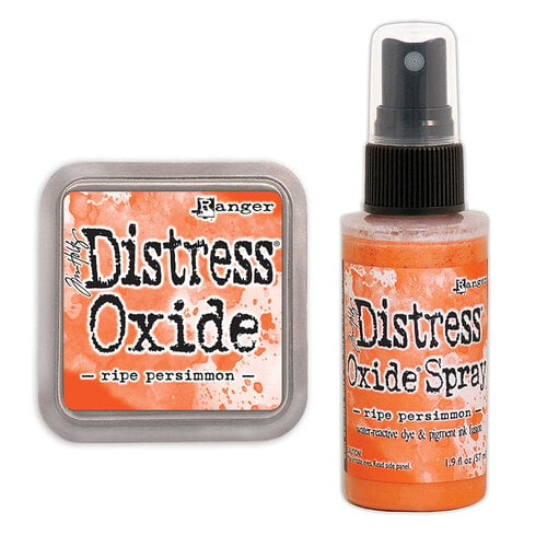 Ranger Ink - Tim Holtz - Distress Oxides Ink Pad and Spray - Ripe Persimmon
