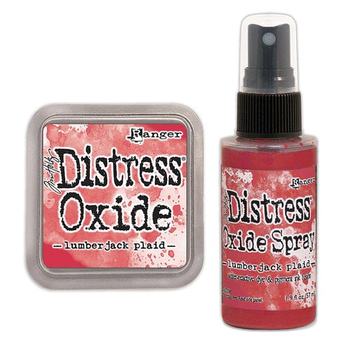 Ranger Ink - Tim Holtz - Distress Oxides Ink Pad and Spray - Lumberjack Plaid