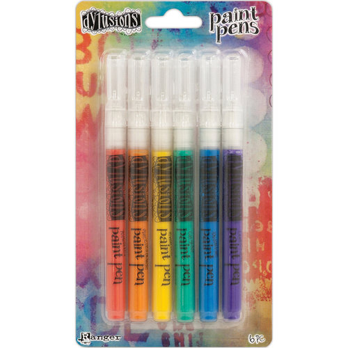 Ranger Dylusions BASIC PAINT PENS 6 Pack