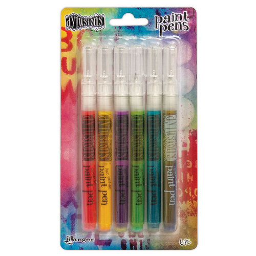 Ranger Ink - Dylusions Paint Pens - Set 3 - 6 Pack