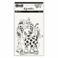 Ranger Ink - Dylusions Creative Dyary - Die Cut Cardstock Pieces - 2