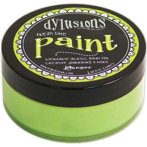 Ranger Ink - Dylusions Paint - Fresh Lime
