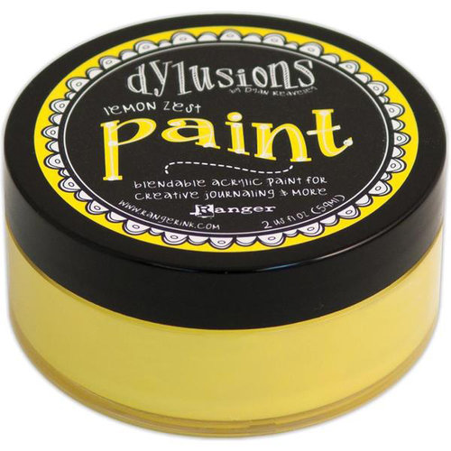 Ranger Ink - Dylusions Paint - Lemon Zest