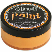 Ranger Ink - Dylusions Paint - Squeezed Orange