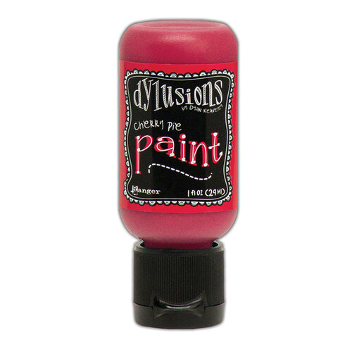 Ranger Ink - Dylusions Paints - Flip Cap Bottle - Cherry Pie
