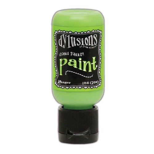 Ranger Ink - Dylusions Paints - Flip Cap Bottle - Island Parrot