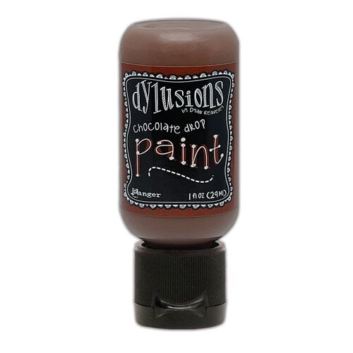 Ranger Ink - Dylusions Paint - Flip Cap Bottle - Chocolate Drop