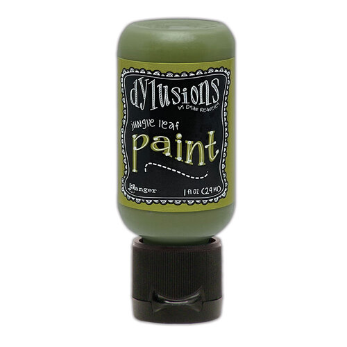 Ranger Ink - Dylusions Paint - Flip Cap Bottle - Jungle Leaf
