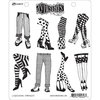Ranger Ink - Dylusions Stamps - Cling Mounted Rubber Stamps - Legs Eleven