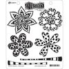 Ranger Ink - Dylusions Stamps - Cling Mounted Rubber Stamps - Doodle Blooms