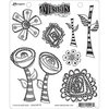 Ranger Ink - Dylusions Stamps - Cling Mounted Rubber Stamps - Everything's Rosy