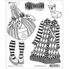 Ranger Ink - Dylusions Stamps - Unmounted Rubber Stamps - Maisie Lilly
