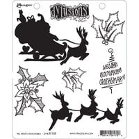 Ranger Ink - Christmas - Dylusions Stamps - Cling Mounted Rubber Stamps - Mr. Boo's Adventure