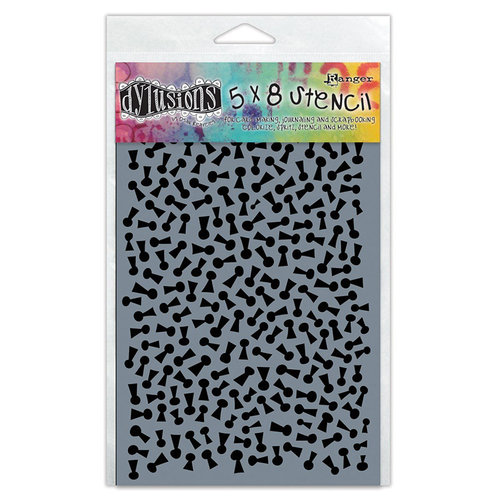 Ranger Ink - Dylusions Stencils - Keyholes - Small