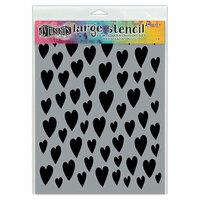 Ranger Ink - Dylusions Stencils - Love Hearts - Large
