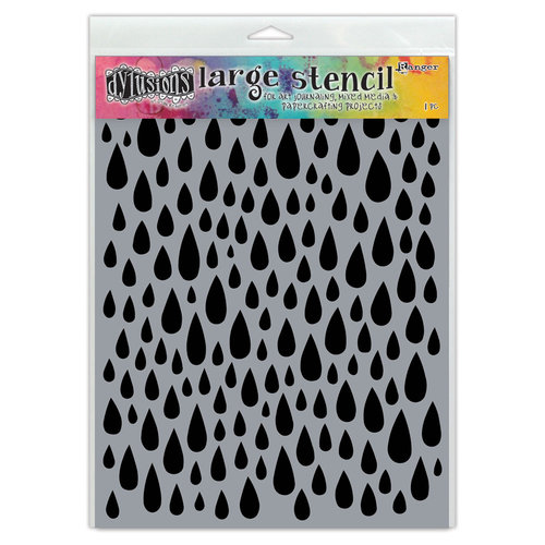 Ranger Ink - Dylusions Stencils - Teardrops - Large