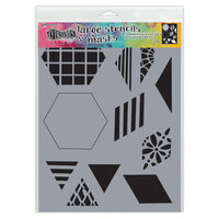 Ranger Ink - Dylusions Stencils - Large - 2 Inch Quilt