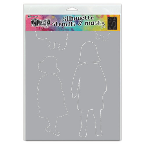 Ranger Ink - Dylusions Stencils - Silhouettes - Edith