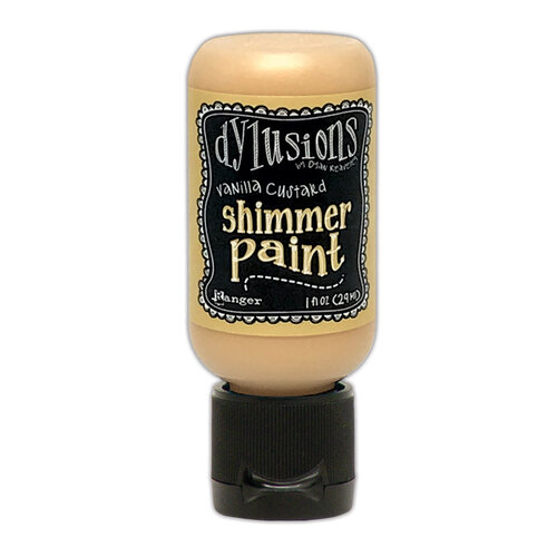 Ranger Ink - Dylusions Shimmer Paints - Vanilla Custard