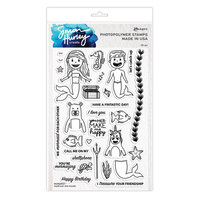 Ranger Ink - Simon Hurley - Clear Photopolymer Stamps - Mythical Mermaids