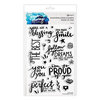 Ranger Ink - Simon Hurley - Clear Photopolymer Stamps - Encouraging Words