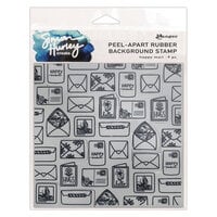 Ranger Ink - Simon Hurley - Cling Mounted Rubber Stamps - Happy Mail