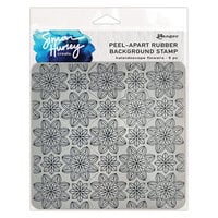 Ranger Ink - Simon Hurley - Cling Mounted Rubber Stamps - Kaleidoscope Flowers