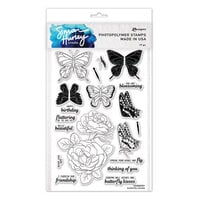 Ranger Ink - Simon Hurley - Clear Photopolymer Stamps - Butterfly Kisses