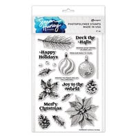 Ranger Ink - Simon Hurley - Clear Photopolymer Stamps - Halftone Holiday