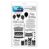 Ranger Ink - Simon Hurley - Clear Photopolymer Stamps - Snarky Birthday