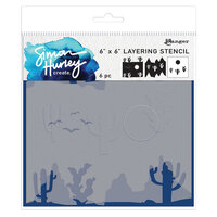 Ranger Ink - Simon Hurley - Layering Stencils - Sedona Scene Maker