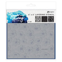 Ranger Ink - Simon Hurley - Layering Stencils - Pretty Petals