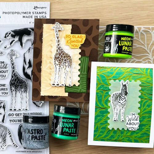 Ranger Ink - Simon Hurley - Stencils - Lush Leaves Ranger Ink - Simon Hurley - Stencils - Lush Leaves