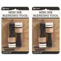 Ranger Ink - Tim Holtz - Mini Ink Blending Tool - Round - 2 Pack