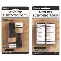 Ranger Ink - Tim Holtz - Mini Ink Blending Tool and Replacement Foam Bundle