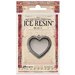 Ranger Ink - ICE Resin - Milan Bezels - Heart - Medium - Antique Silver